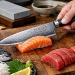 Couteau japonais : comment choisir l’acier, l’affûtage et la forme de lame pour une découpe parfaite de vos poissons