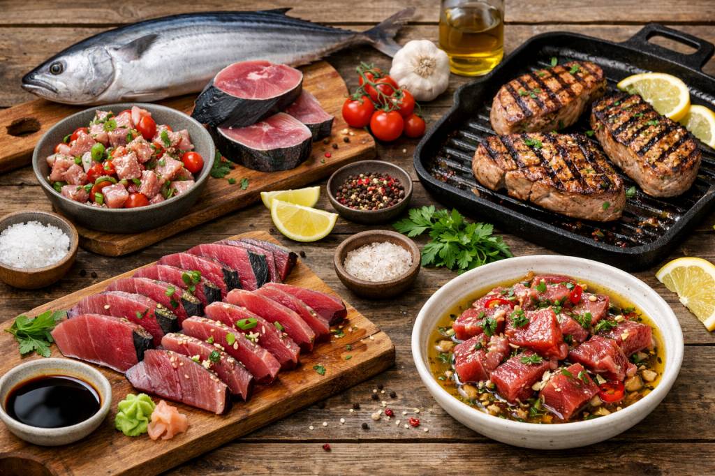 Comment préparer bonite : toutes les méthodes de la mer à l’assiette (marinade, sashimi, grillades et conservation)