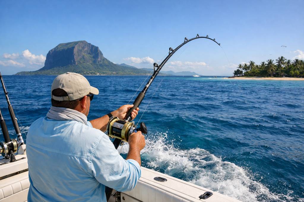 Voyage pêche à l'ile maurice : spots incontournables, espèces ciblées et budget moyen pour une expérience au large de l’océan Indien
